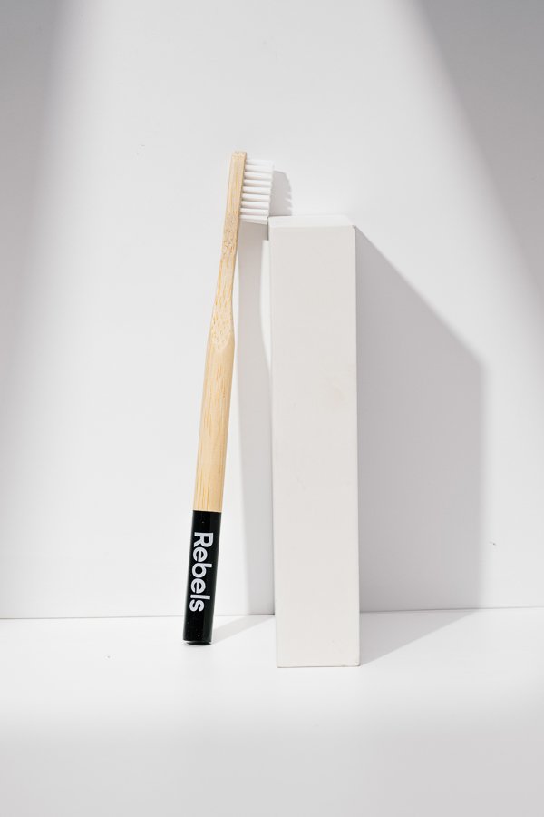 Bamboo Toothbrush – Medium - Black